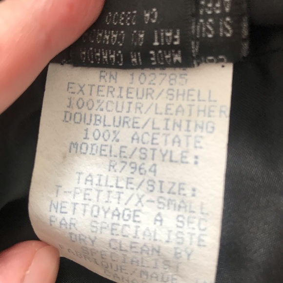 Sandra Angelozzi Black Real Leather Jacket Y2K - Picture 13 of 16